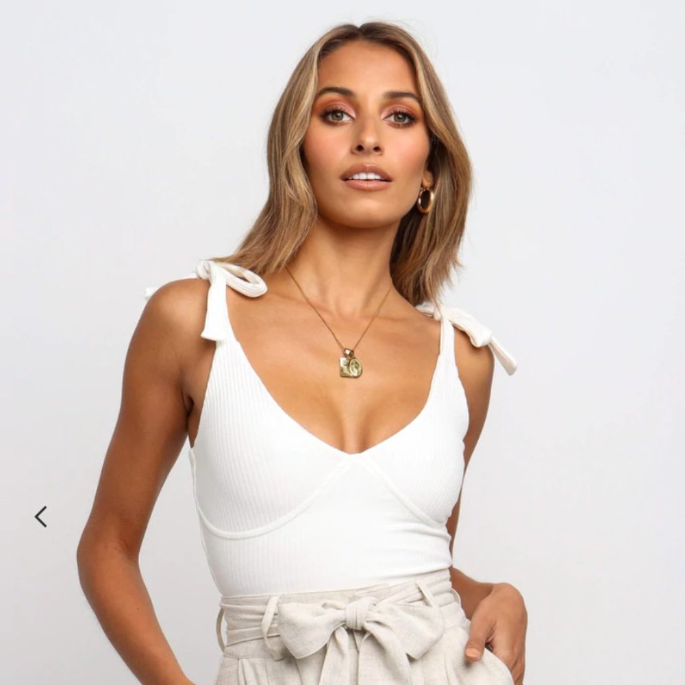 Petal and Pup Henri Bodysuit - White